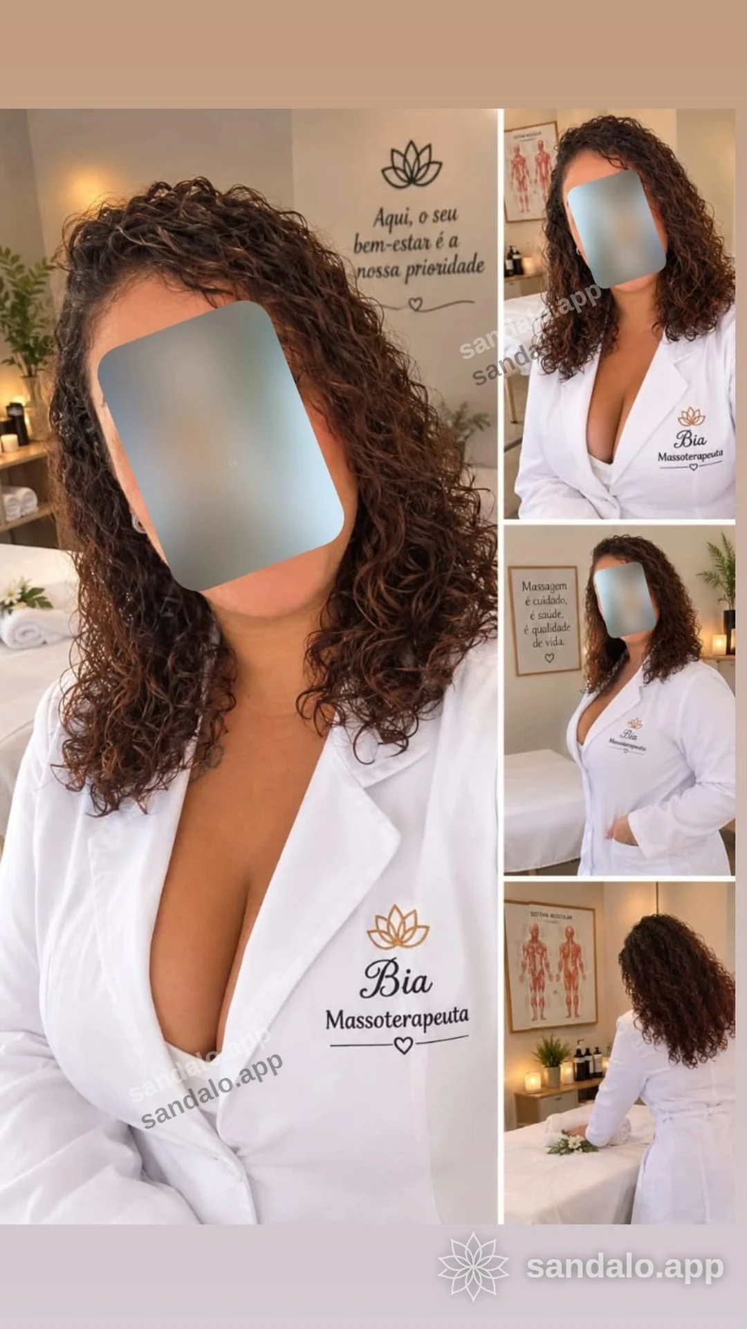Foto de Bia Curi, massagista em Guarulhos