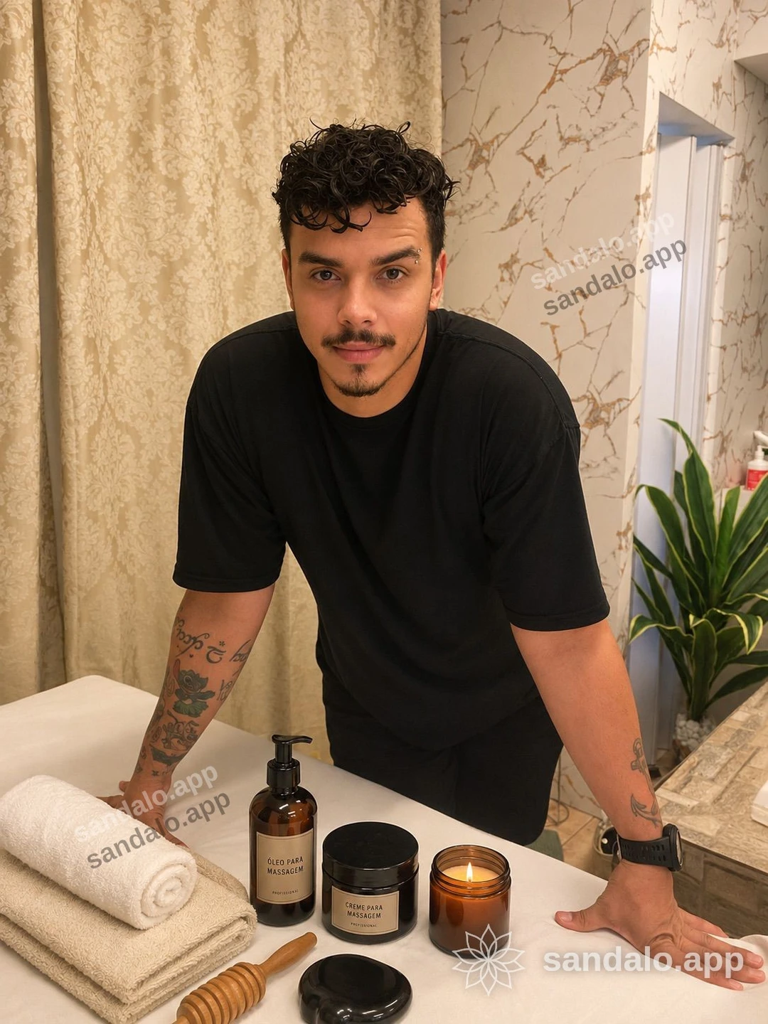 Foto de Massagista Matheus, massagista em Santos