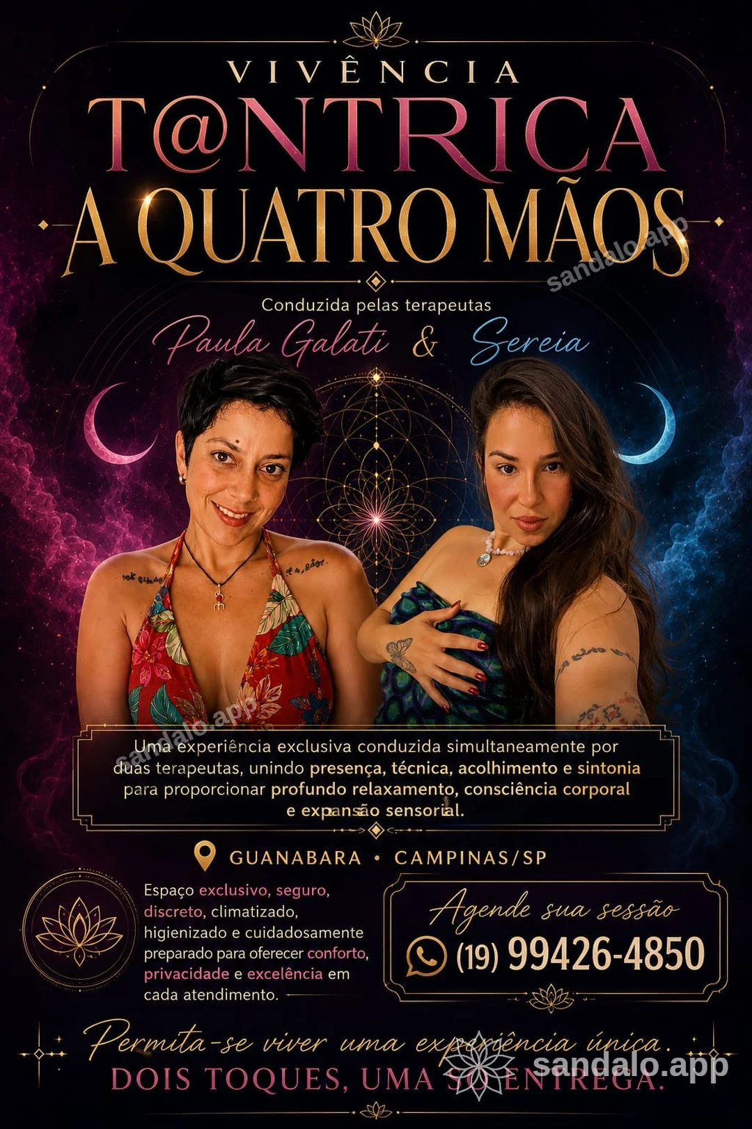 Foto de Deva Sereia, massagista em Campinas