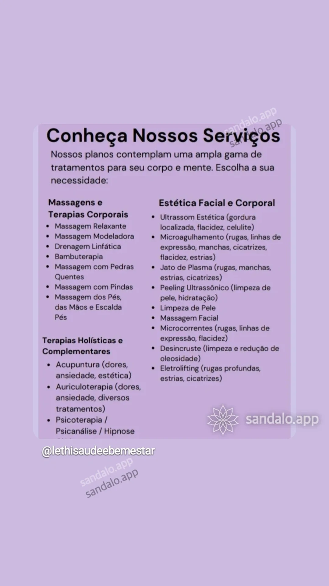 Foto de Lethi, massagista em Uberlândia