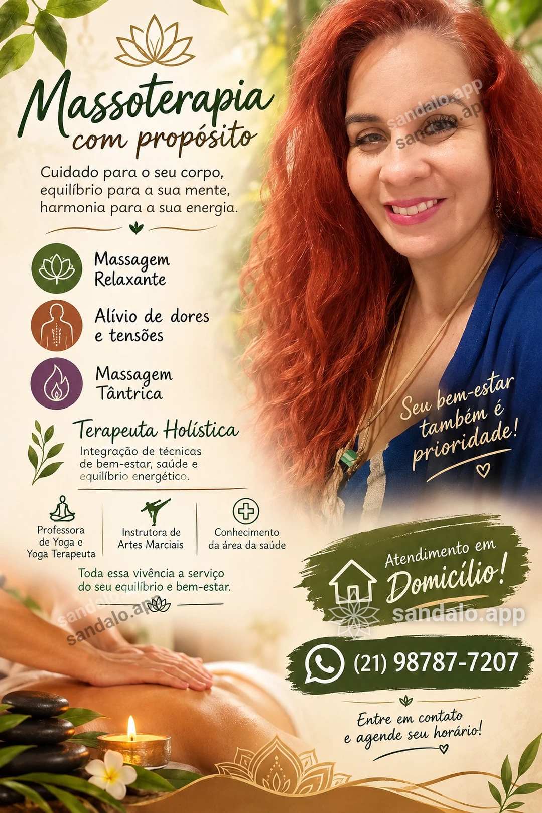 Foto de Suellen Araujo , massagista em Rio de Janeiro