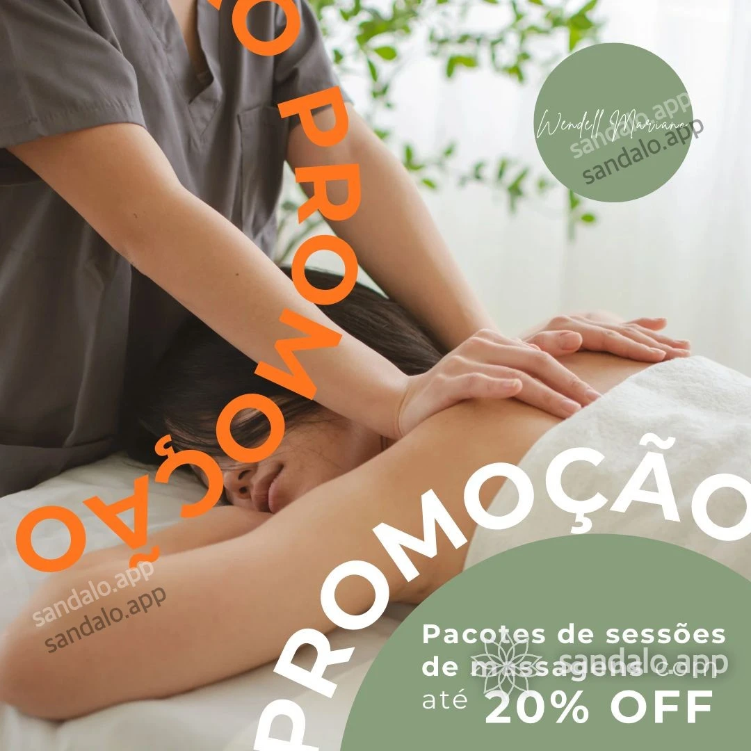 Foto de Wendell massoterapeuta, massagista em São Paulo