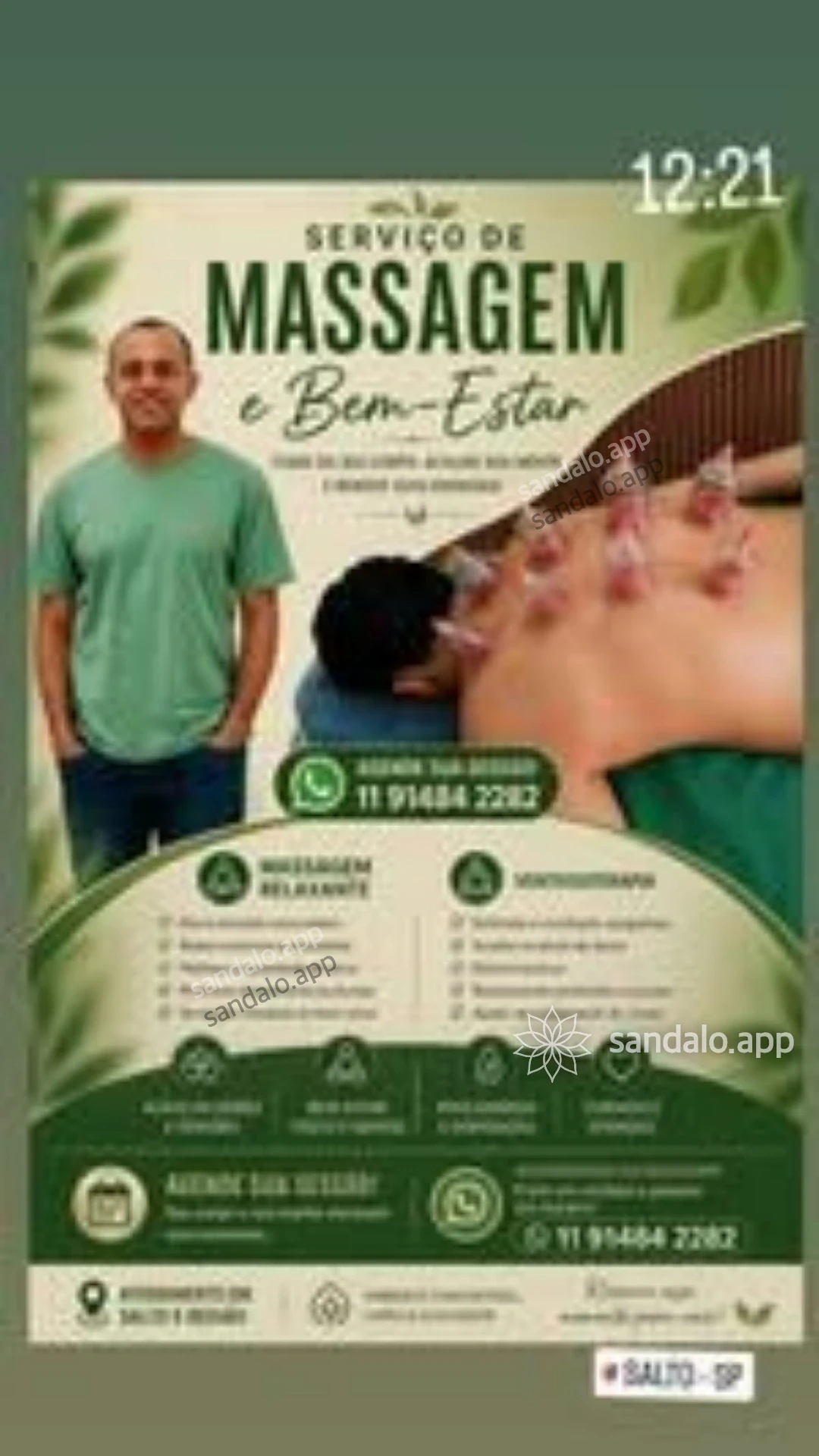 Foto de CastroMassoterapeuta, massagista em Salto