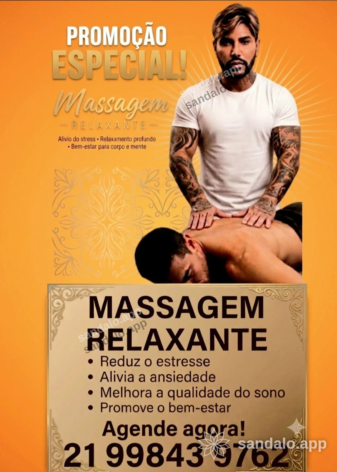 Foto de Betto Massoterapia , massagista em Rio de Janeiro