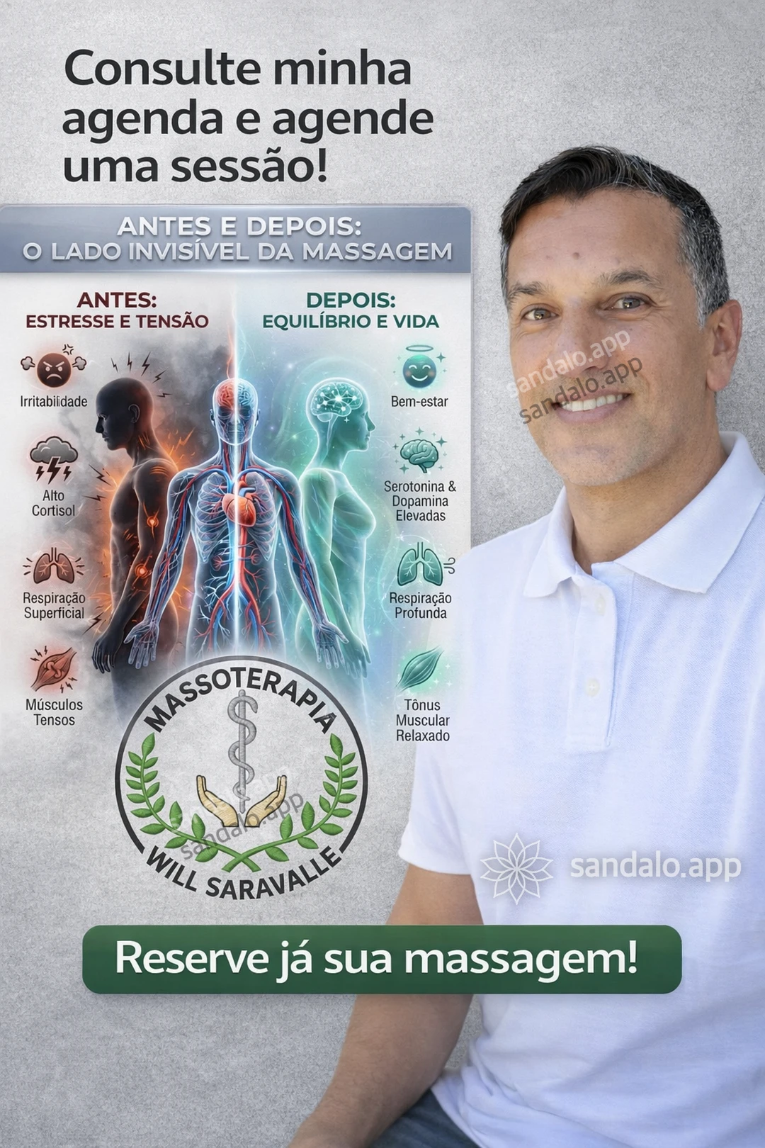 Foto de Will Massoterapeuta , massagista em São Paulo