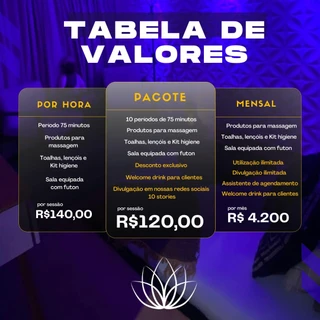 Imagem 4 do massagista Locação de Salas