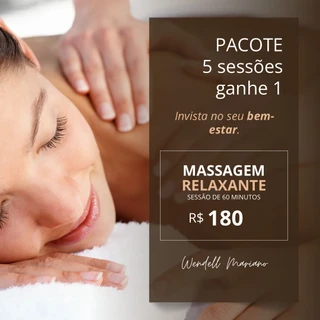 Imagem 6 do massagista Wendell massoterapeuta