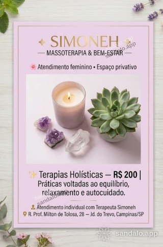 Imagem 6 do massagista Simoneh massoterapia