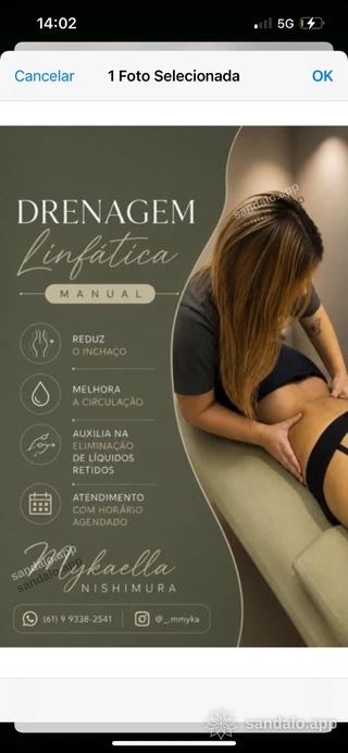 Imagem 1 do massagista Mykaella Nishimura