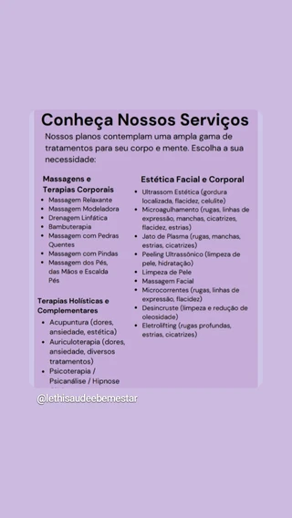 Imagem 1 do massagista Lethi