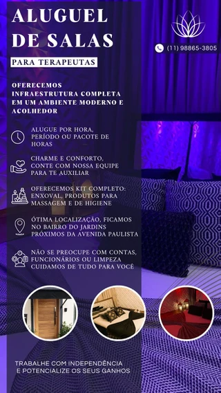 Imagem 2 do massagista Locação de Salas